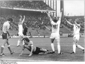 Fußball-WM, Argentinien - DDR 1:1