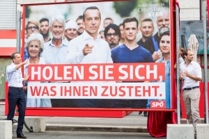 SPÖ-Wahlplakat